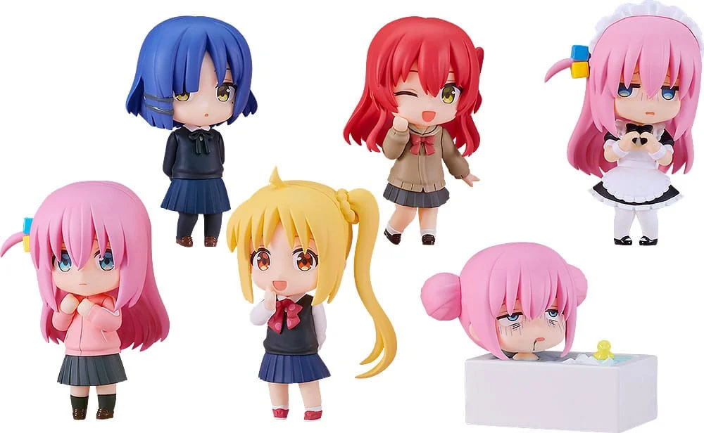 Bocchi the Rock! Nendoroid Action Figure Surprise 7 cm Blind Box - 1 Unidade